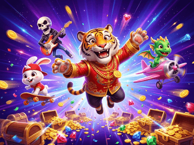 Premium online casino gaming interface with golden rewards and slot machines